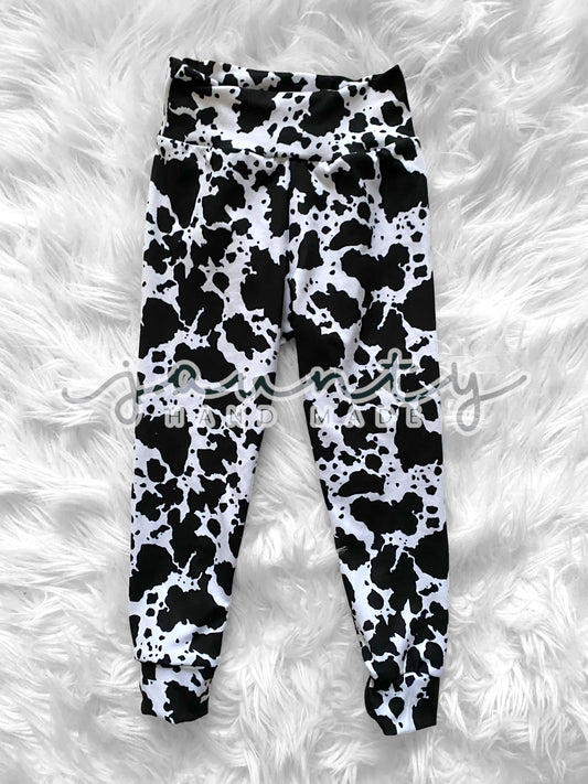 2T cow leggings RTS