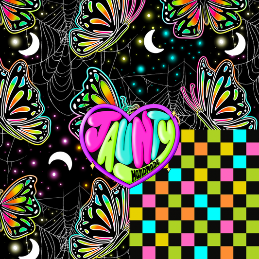 Dark/Neon Butterflies PYP