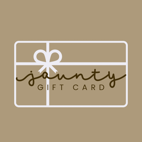 Jaunty Handmade GIFT CARD